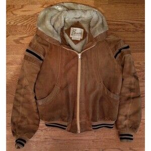 Vintage 1970’s Bermans leather bomber jacket Size 44